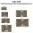 Geometric Beige/Black Area Rug- Modern 3D Lines Design - Deco Collection - Easy to Clean - Durable for High Traffic Areas - Bedroom, Office & Kitchen - Medium Pile-517145684