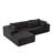 Upholstered Boneless Sectional Sofa With Pillows-564862115-541054497