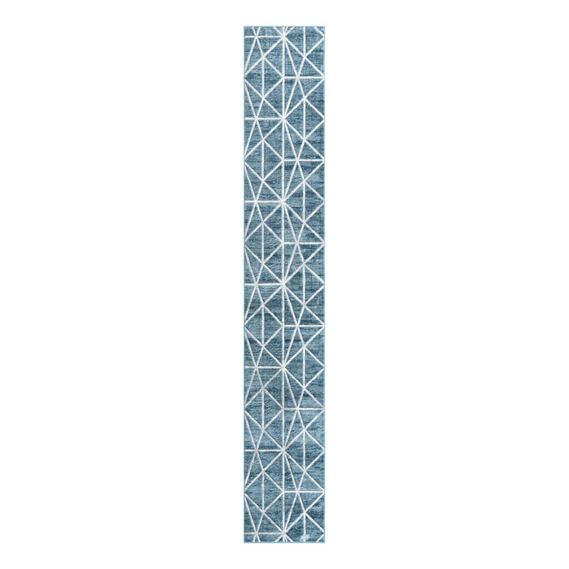 Jantsen Geometric Indoor Rug, Runner 2'7" x 16'5"