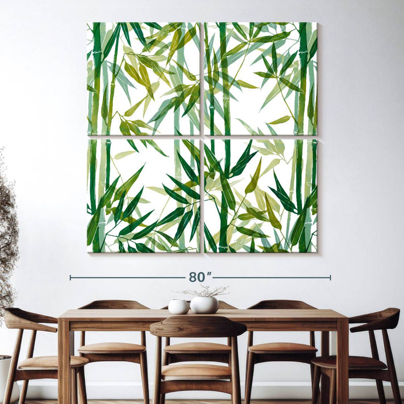 Motif Harnek Bamboo Grove, H 74 po x l 74 po