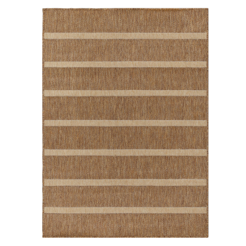 Symira Striped Indoor / Outdoor Area Rug, Rectangle 120 x 170 cm