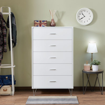 Commode de 5 tiroirs Hursey