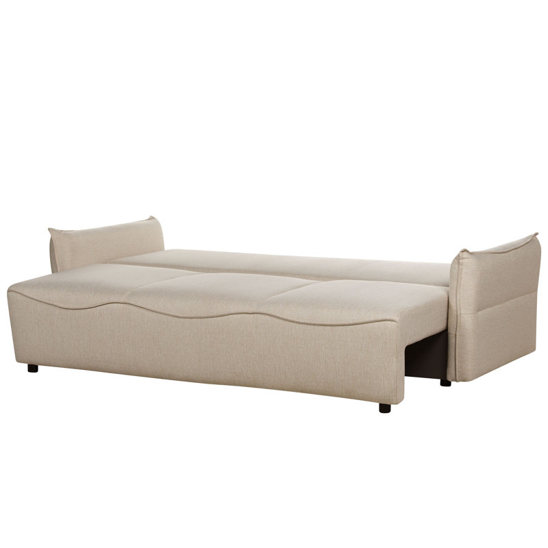 Angleica 3 Seater Sofa Bed, Beige
