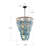 Amy-Leigh 8 - Light Wood Tiered Chandelier
