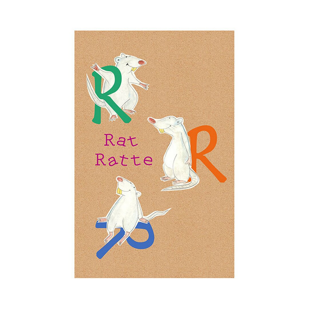 Poster Alphabet Animal R