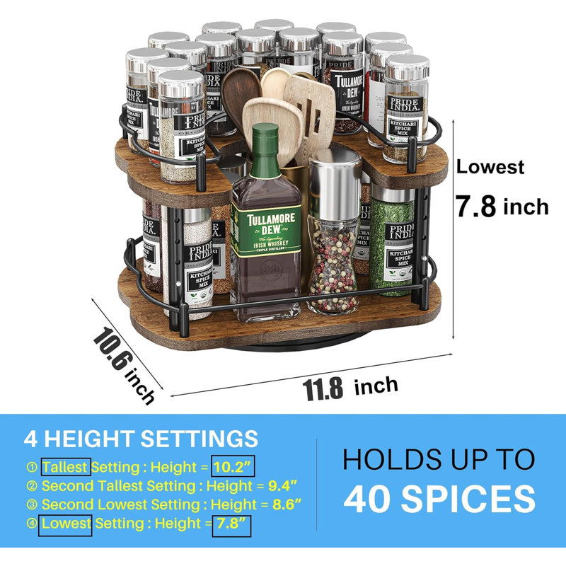 Storage Box Spice Rack
