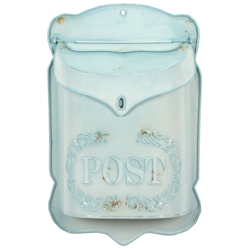 Wetzel Steel Wall Mounted Post Box
