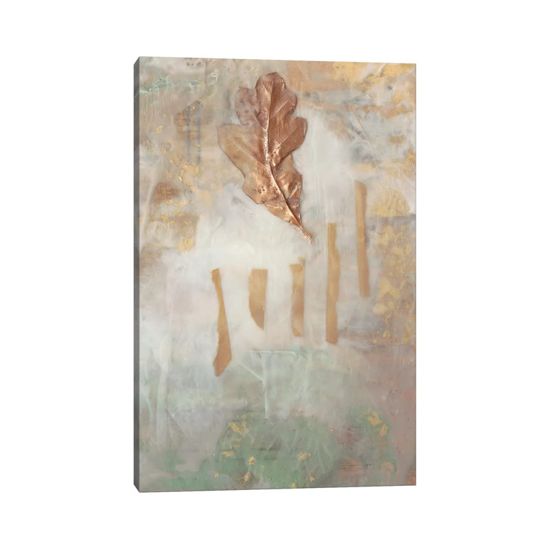 Bronzed In Wax I by Jennifer Goldberger - Wrapped Canvas Print, 45.72cm H x 30.48cm W x 1.905cm D