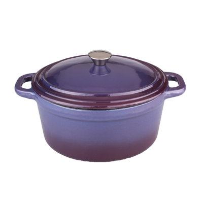 BergHOFF Neo 8qt Cast Iron Oval Covered Dutch Oven