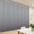 Frey 7-Panel Single Rail Panel Track Extendable 110"-153"W x 94"H, Panel width 23.5"-599432211
