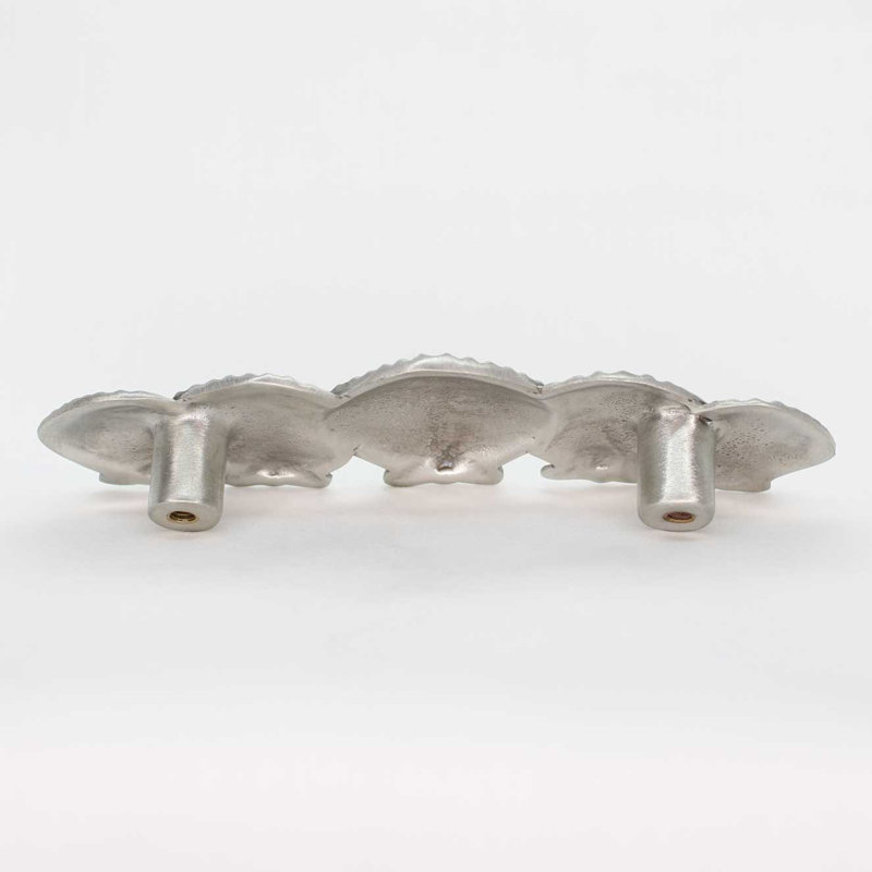 Sea Shell 3" Center to Center Pull, Brushed Nickel