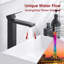 Robinet de lavabo vasque Sumerain, robinet de salle de bain haut monotrou à poignée simple, robinet de meuble-lavabo en acier inoxydable 304-112231921