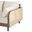 Fauteuil d'extérieur en eucalyptus brun et corde Delavina-735041686