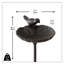 Aleana Scallop Shell Birdbath