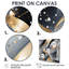 Diamant gris à paillettes glamour - art mural 4 pièces-961399173-961399194
