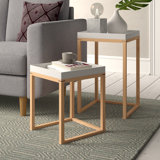Bostic 2 Piece Nest of Tables