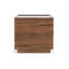Santa Barbara 26" Brown Wood End Table