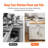 Madray Solid Wood Top Kitchen Island