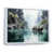 Cadre flottant blanc