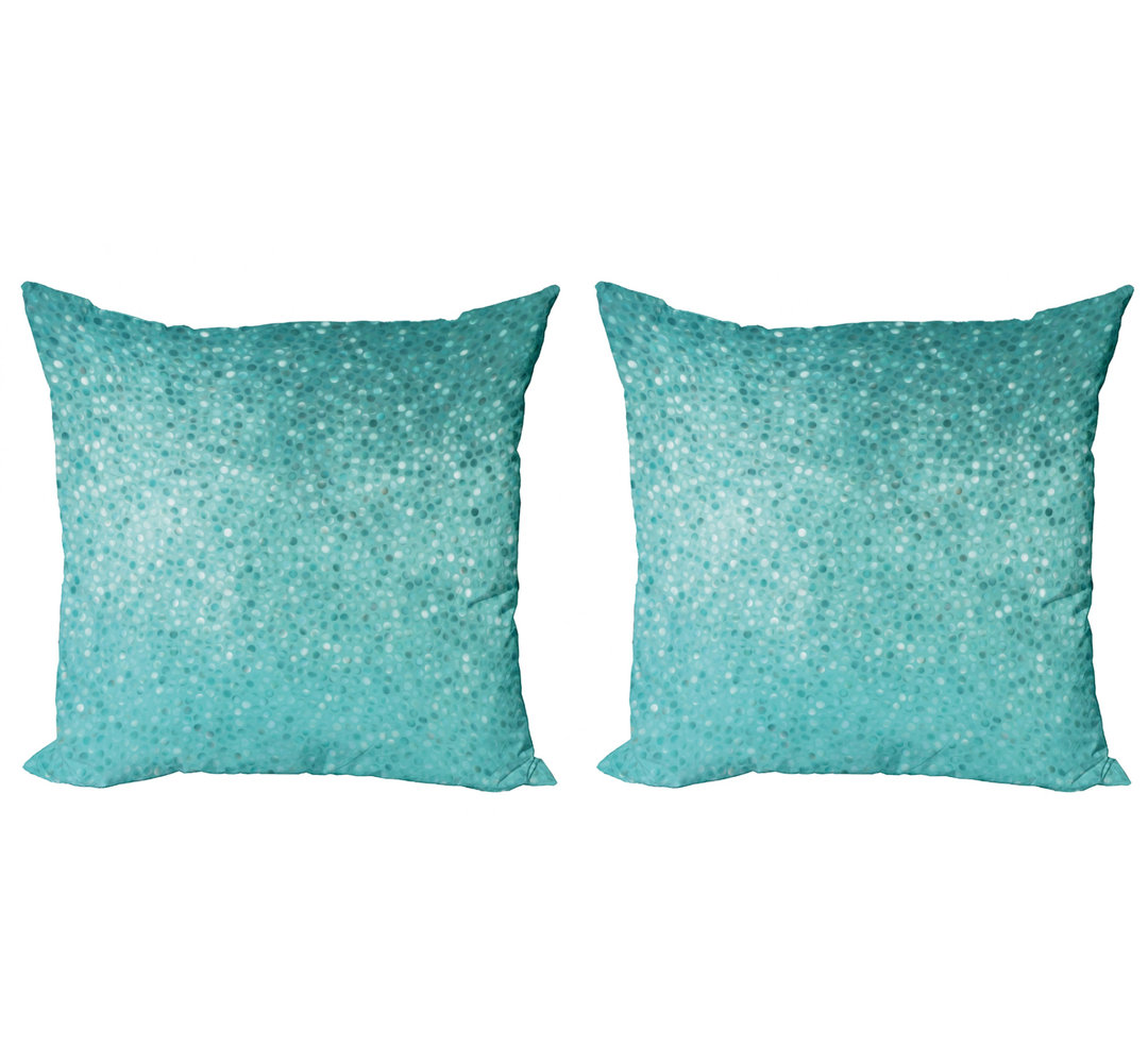 Ambesonne Square Microfiber Pillow Cover (Set of 2) Ambesonne 