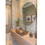 Lavabo de salle de bain vasque rectangulaire martelé à la main Kohani-70143082