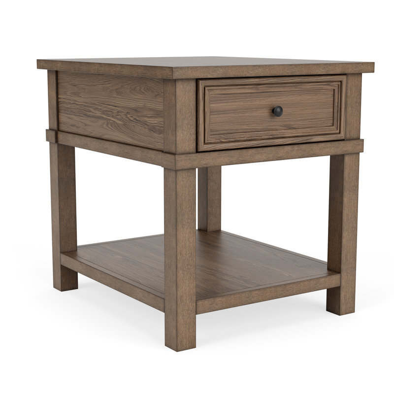 Grande table de bout Hamilton, H 24 po x l 26 po x P 22 po
