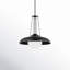 Luminaire suspendu en forme de dôme à 1 lumière Exton-567730938