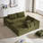 Modern Upholstered Boneless Sectional Sofa Couch Set, Modular L Shaped Sectional Living Room Sofa Set with 6 Pillows, Free Combination Sofa Couch for Living Room, Bedroom-761997190-767926628