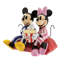 Enesco Disney Showcase Minnie and Mickey Mouse in Pyjamas with Popcorn Figurine 6 Inch