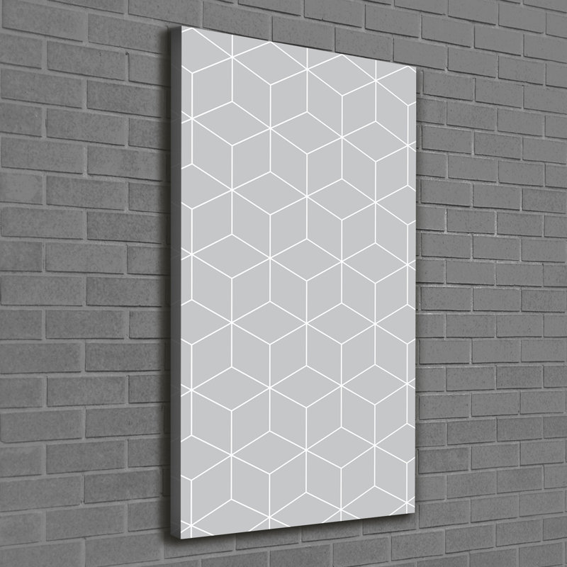 Geometric Background - Wrapped Canvas Print