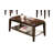 Docila 3Pc Pack Coffee  W/ End Table  Set(Only Including Coffee Table,Without Chairs)