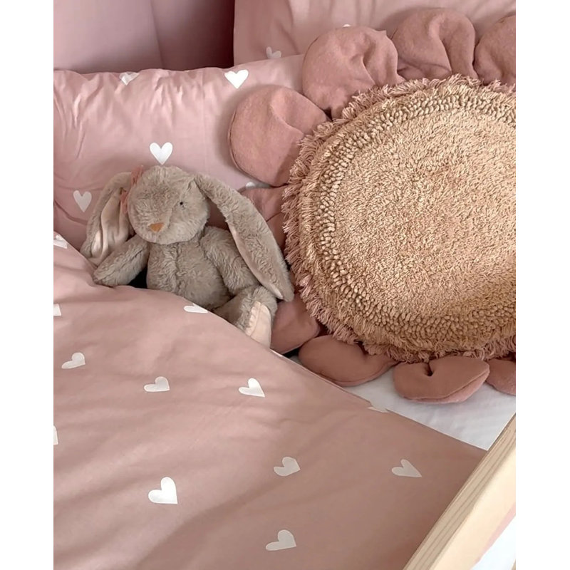 Floor Cushion Pink Daisy