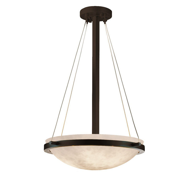 Luminaire suspendu à 3 lumières Clouds ™, Bronze foncé