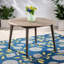 Table de patio en bois gris de 46,23 po-1823575446