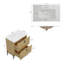 Meuble-lavabo 30 po avec lavabo en céramique-701884080