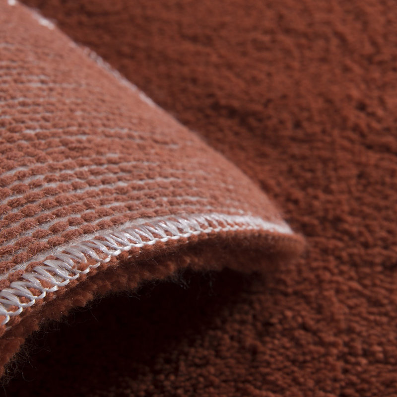 Kewstoke 2 Piece Bath Rug Set, Brick Red