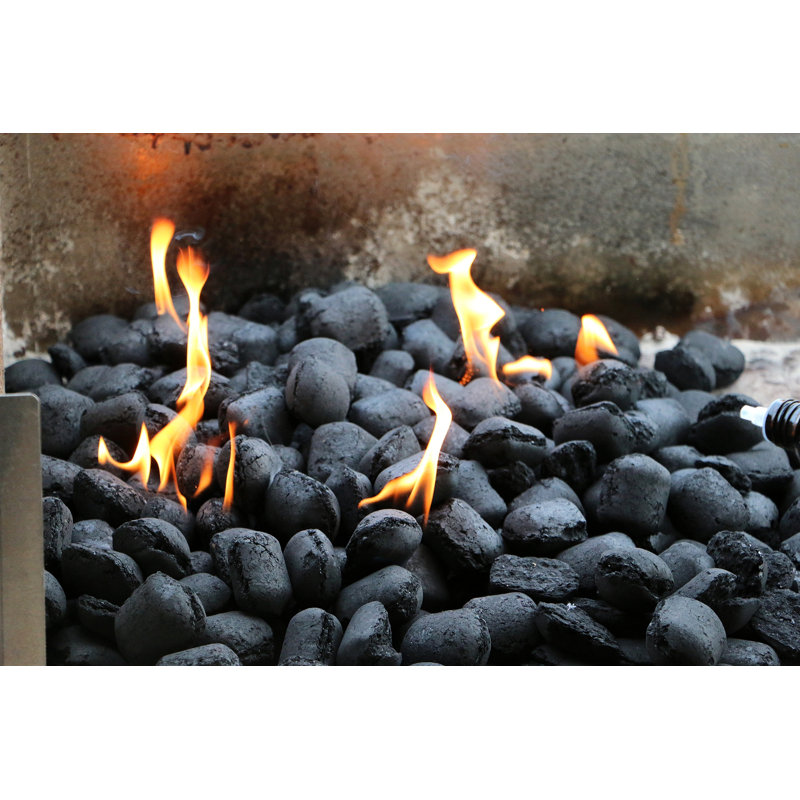 " Fire In The Charcoal ", 8" H x 12" W  