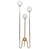 Seafield 70.5'' Antique Brass Novelty Floor Lamp