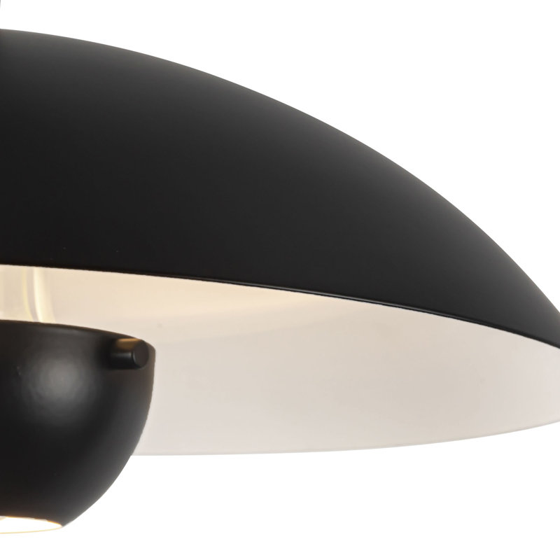 Umbra 14-in Black Pendant, Black, 14-in