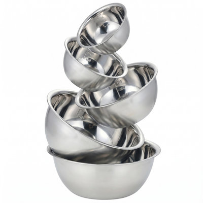 Stainless Steel Five-Piece Set Bowl