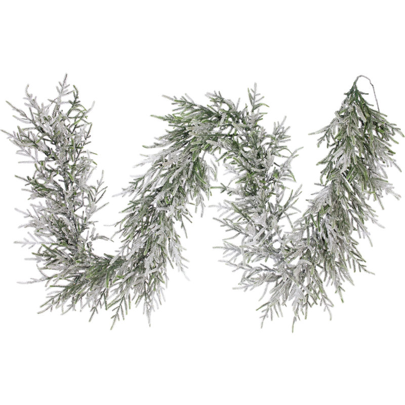 Guirlande de Noël 108 "pré-éclairée, Argent