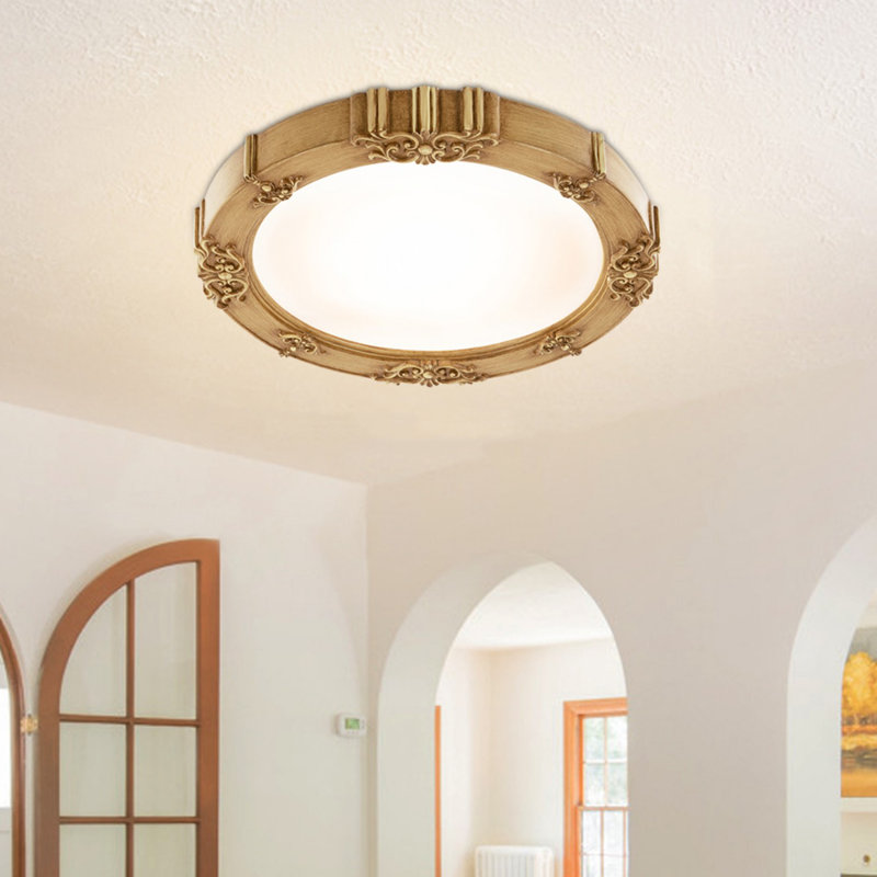Plafonnier encastré rond 21 po 1 lumière