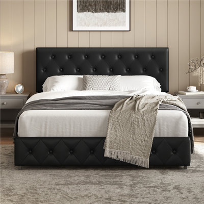  Upholstered Storage Bed