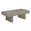 3Pc Table basse de style contemporain 2X Tables de bout Mobilier de salon en bois
