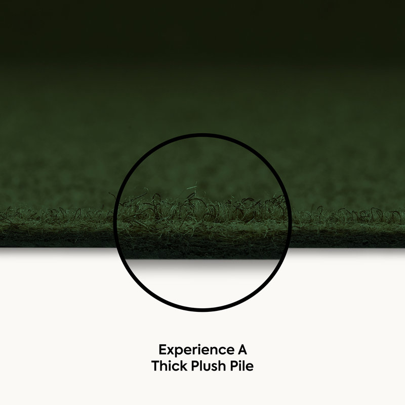 Tapis intérieur / extérieur tissé à la machine Gatien, Rond 2 pi