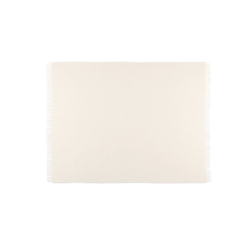 Alpaca Sandoy Throw, Beige