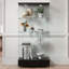 Vitrine moderne en verre avec 2 grands tiroirs-1592967203