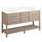 60" Robertson Double Bathroom Vanity Set with Rectangular Undermount Sinks-95319279-75247367-75247372