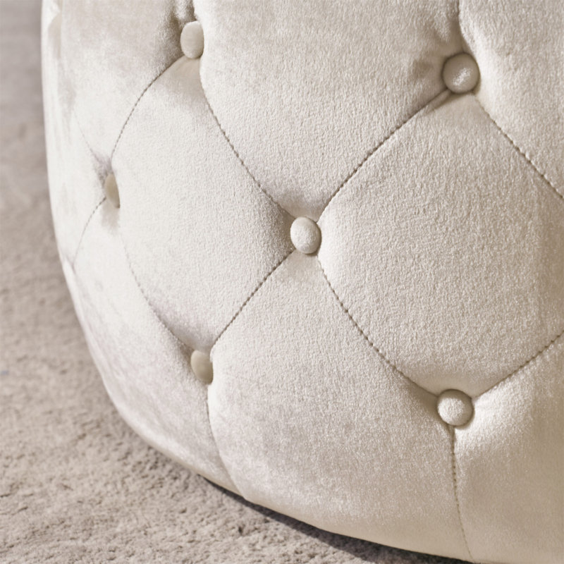 OTTOMAN, Beige/noir