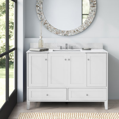 Ensemble de meuble-lavabo simple 48 po Selma
